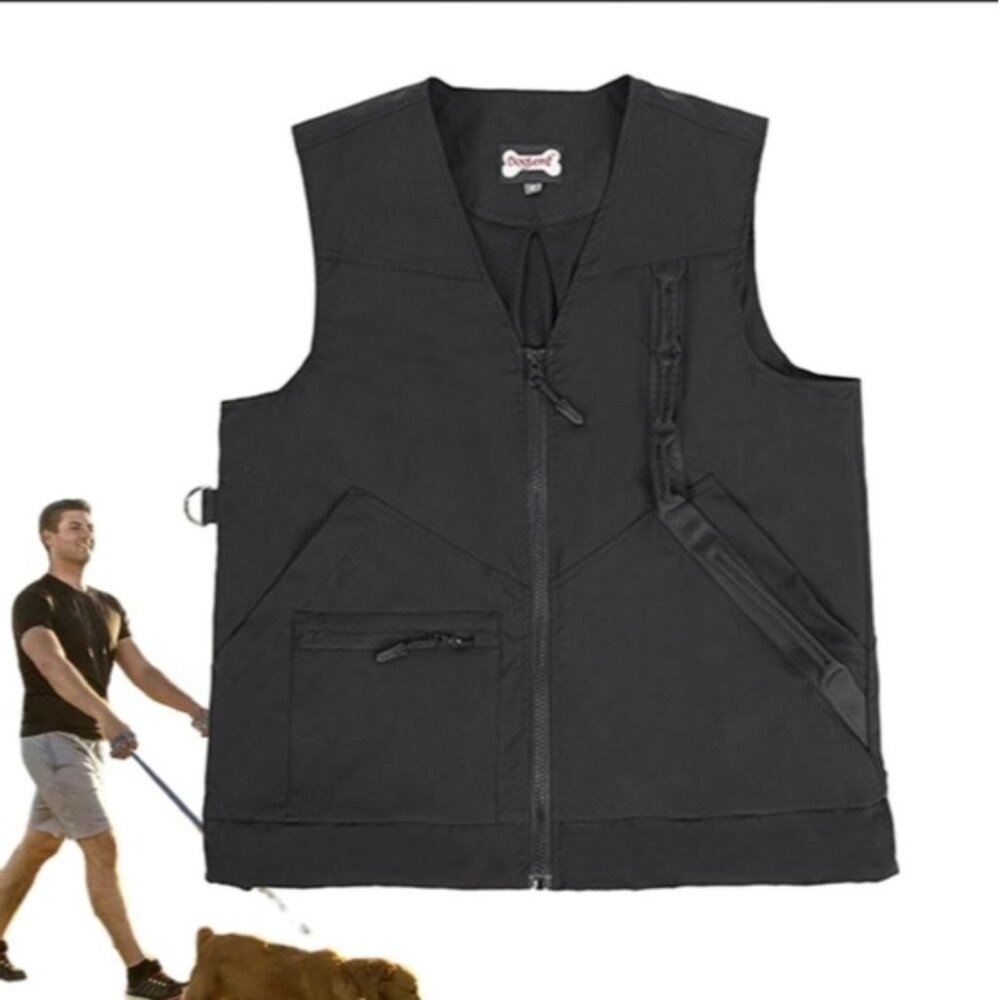 Training Dog Vest Multi Pocket Dog Trainer Vest Animal Trainer Medium NWT t13